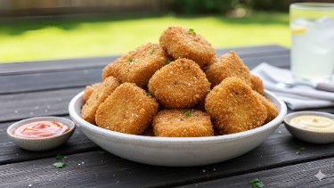 Crispy Vegan Tofu Nuggets