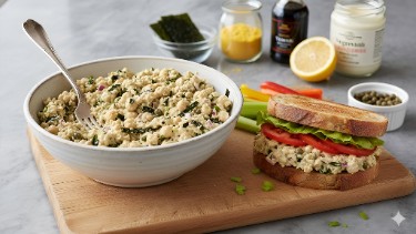 Quick No-Cook Vegan Tuna Salad Mix